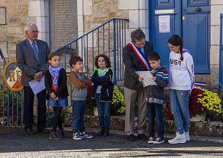Les enfants à Sarrazac
