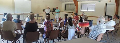 Mot de bienvenue de M. André Robert, organisateur de la formation