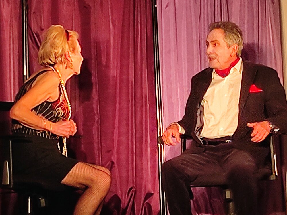 Photo des comédiens de la soirée théâtre