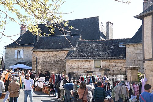 Photo du vide-grenier de Pâques à Cressensac