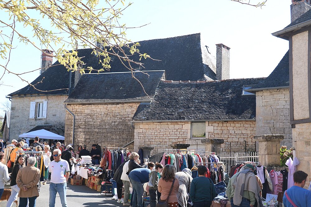 Photo du vide-grenier de Pâques à Cressensac