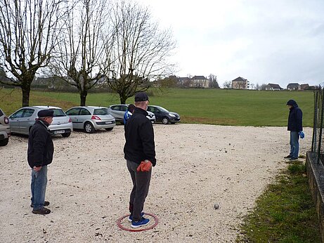 Joueurs de pétanque