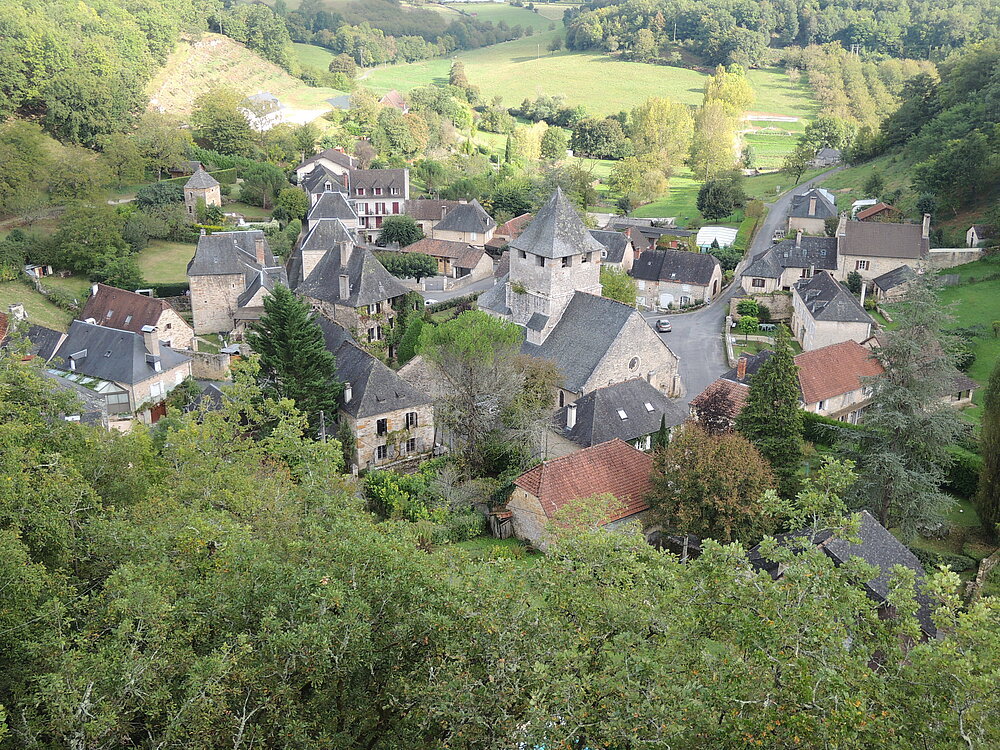 Photo du village de Sarrazac