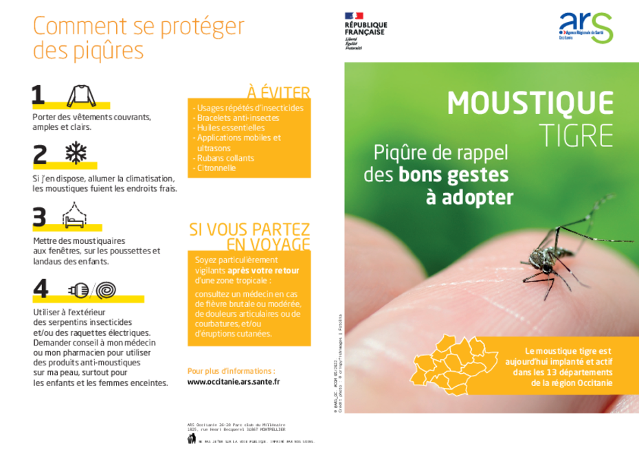 Flyer moustique tigre
