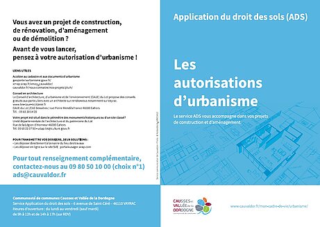 Visuel règles d'urbanisme recto
