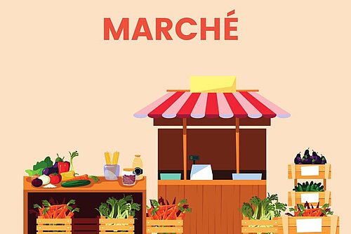 Logo marché