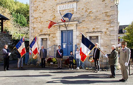 Commémoration à Sarrazac