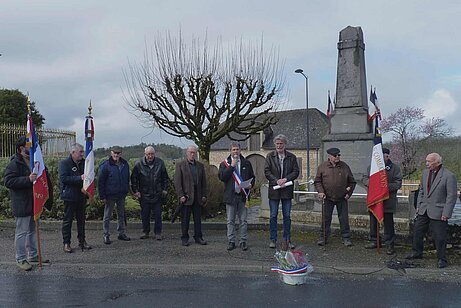 Commémoration 19 03 1962 à Cressensac