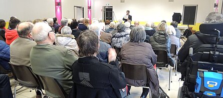 Une salle bien remplie pour ces vœux 2020